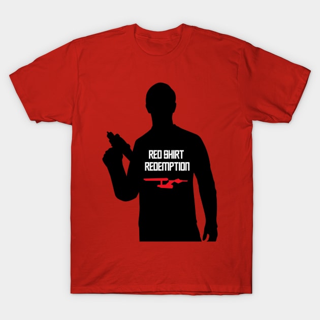 Red Shirt Redemption T-Shirt by Mansemat